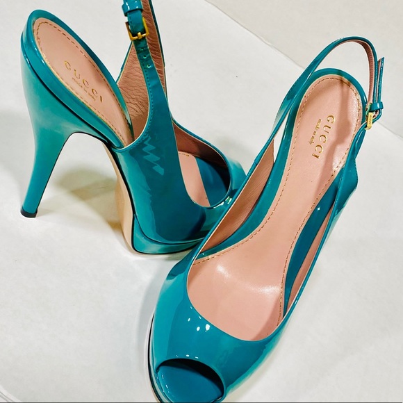 GUCCI
Slingback Stiletto Platform Pump - Picture 4 of 8
